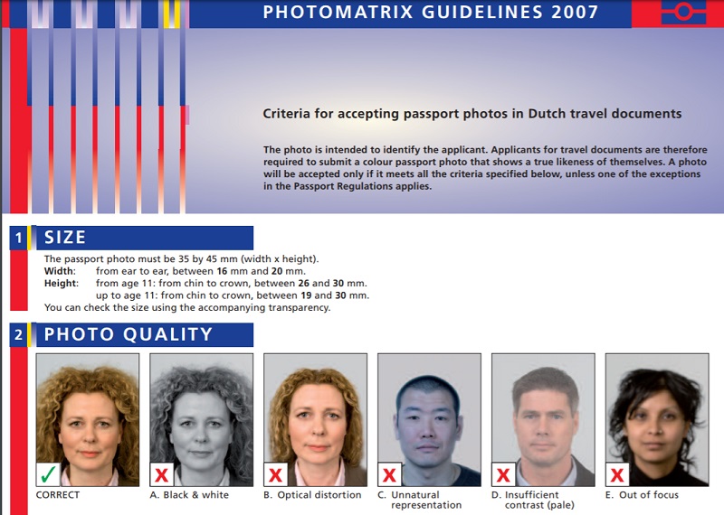rules photo passport