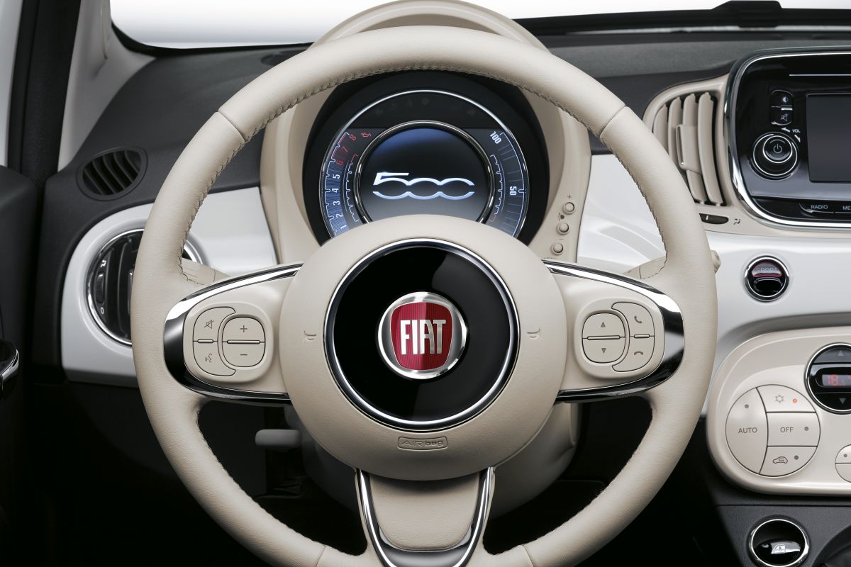 Fiat 500 daschboard
